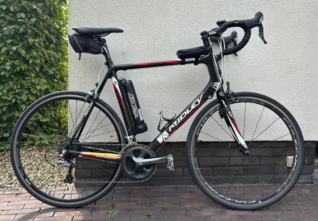 Ridley Orion Carbon elektrische fiets - maat 60, 28 inch, Gebruikt, Carbon, 57 tot 61 cm