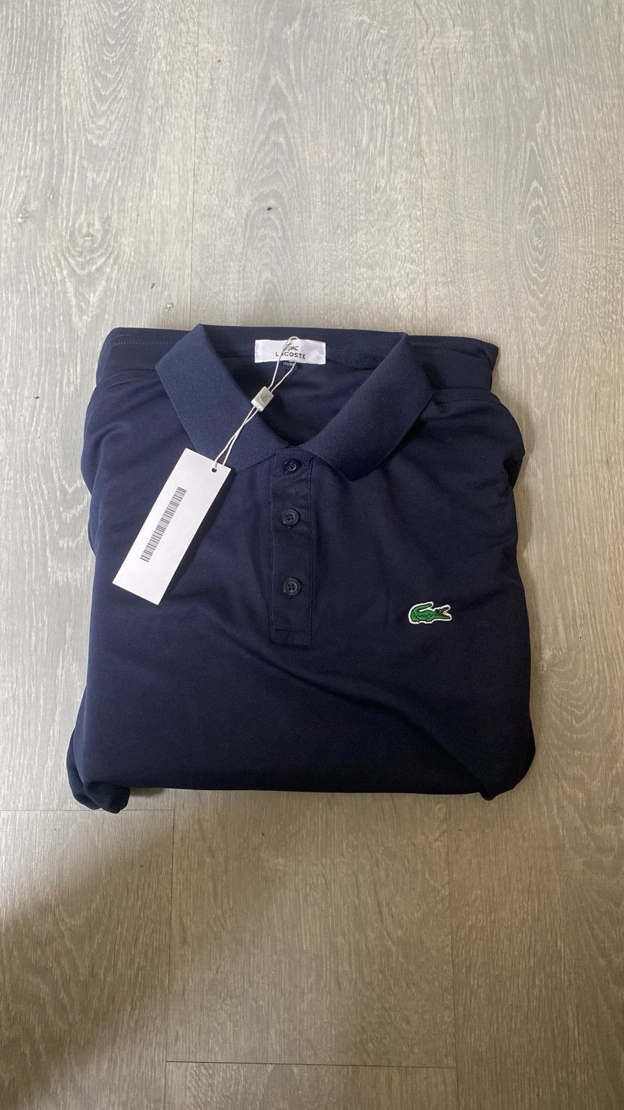 Polo Lacoste Bleu Foncé Authentique Exclusif – Taille L, Vêtements | Hommes, Enlèvement ou Envoi, Neuf, Taille 52/54 (L), Bleu