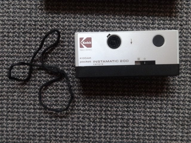 Kodak pocket Instamatic 200 camera in doos, Audio, Tv en Foto, Verzenden, Gebruikt, Compact, Kodak