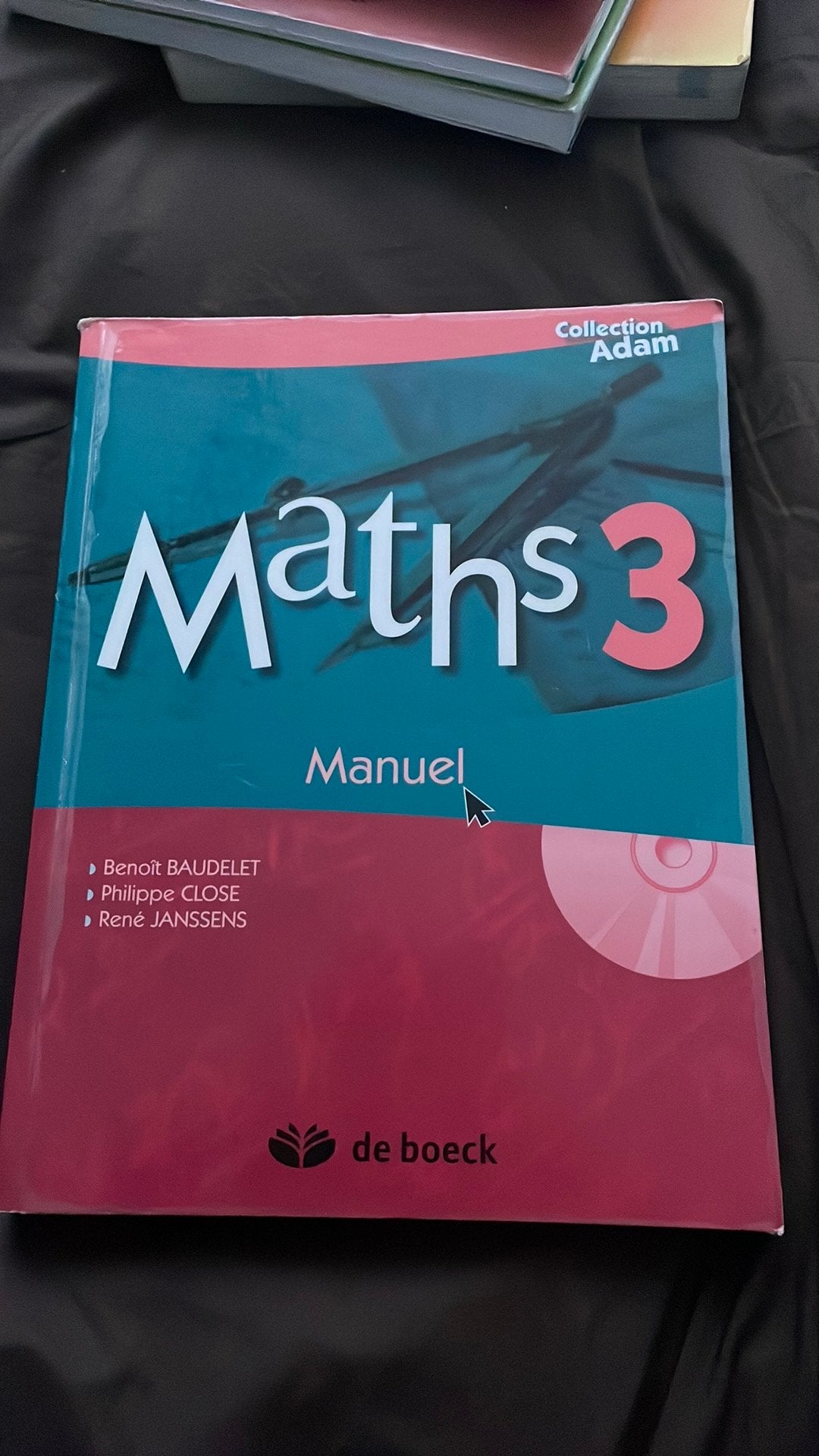 Math 3e manuel, Enlèvement ou Envoi, Comme neuf