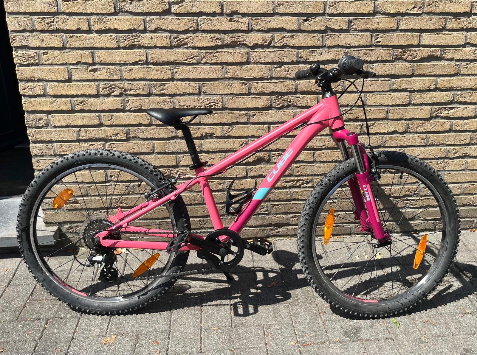 Cube kindermountainbike 24 inch, Fietsen en Brommers, Ophalen, Zo goed als nieuw, 24 inch, Versnellingen
