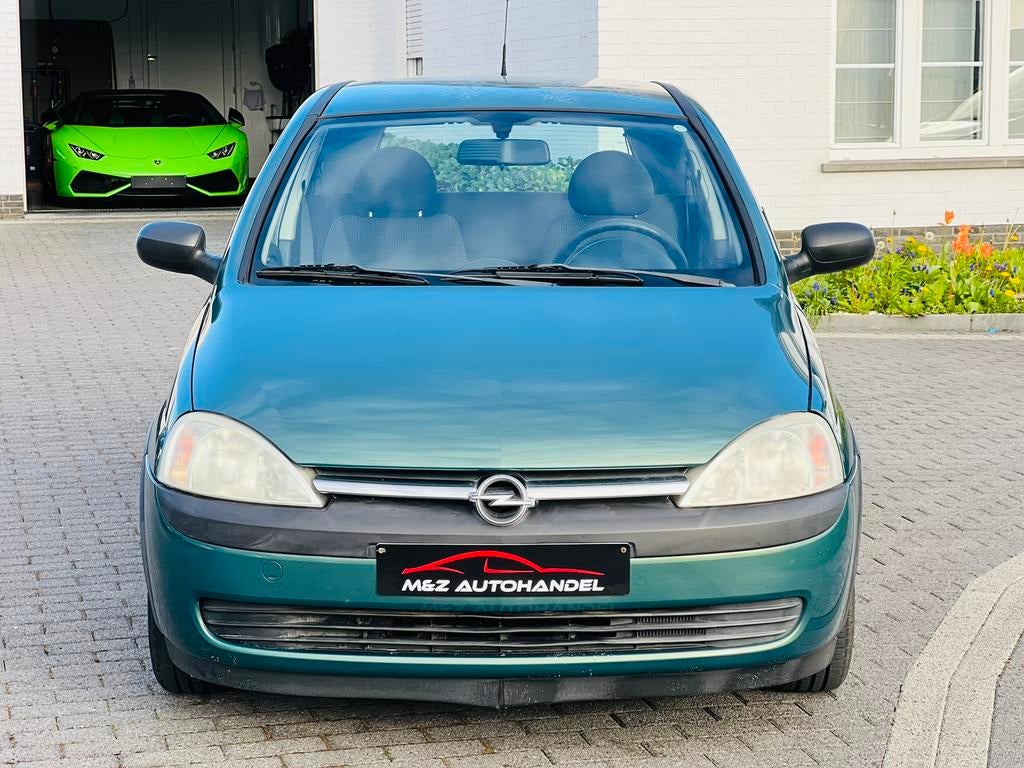 Opel Corsa 1.0i BENZINE * 5 DEURS * 133.000 Km * GEKEURD, Autos, Achat, Entreprise, 5 portes, Vert