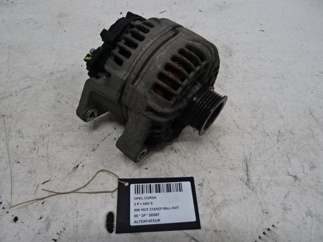 DYNAMO Opel Corsa C (F08 / 68) (01-2000/12-2009) (55556068), Gebruikt, Opel