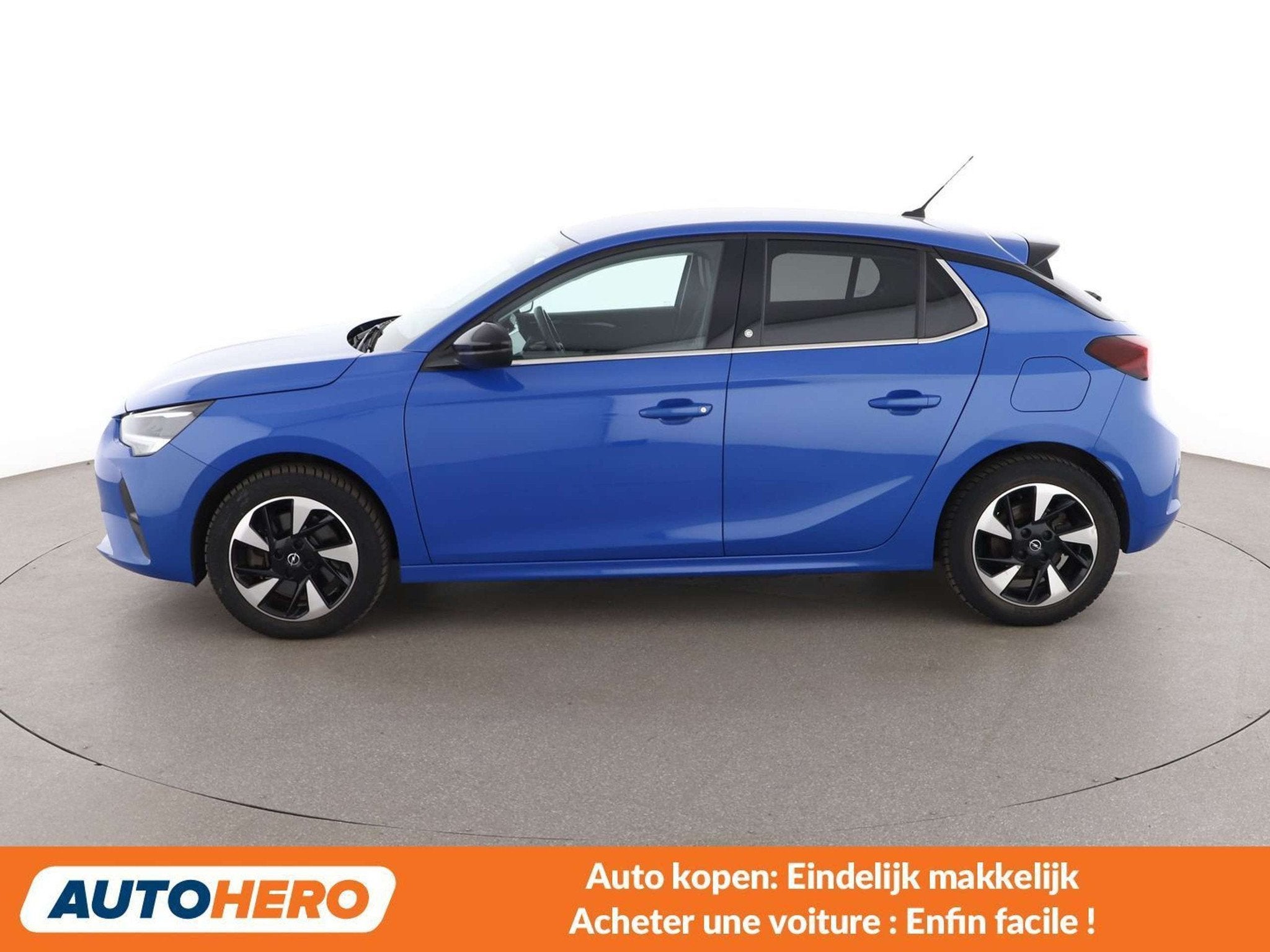 Opel CORSA-E electric drive 100 kW Elegance (bj 2022), Auto's, Gebruikt, Zwart, Elektrisch, 5 zetels