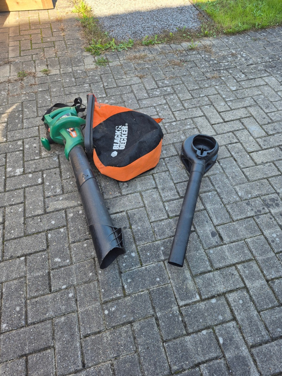 bladblazer en zuiger black and decker perfecte staat, Jardin & Terrasse, Enlèvement