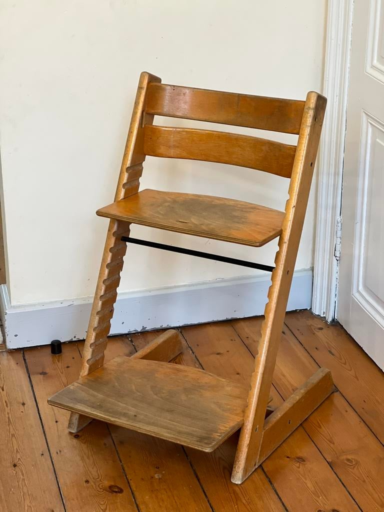 Tripp trapp stokke (hout), Ophalen, Zo goed als nieuw