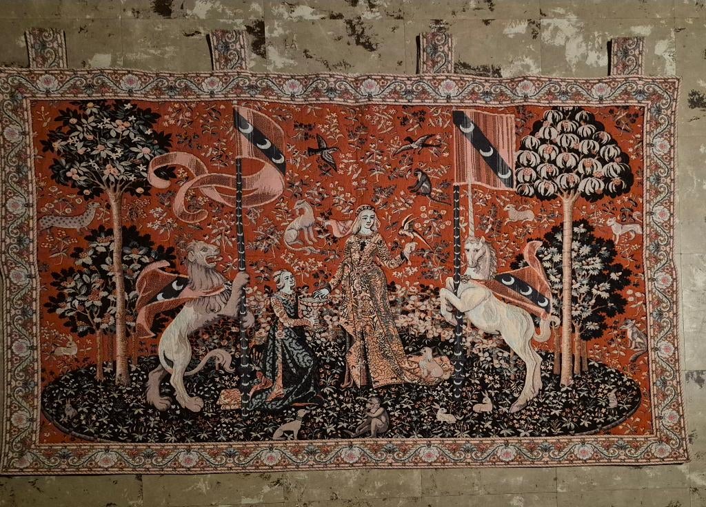 mooie wandtapijt, Ophalen of Verzenden