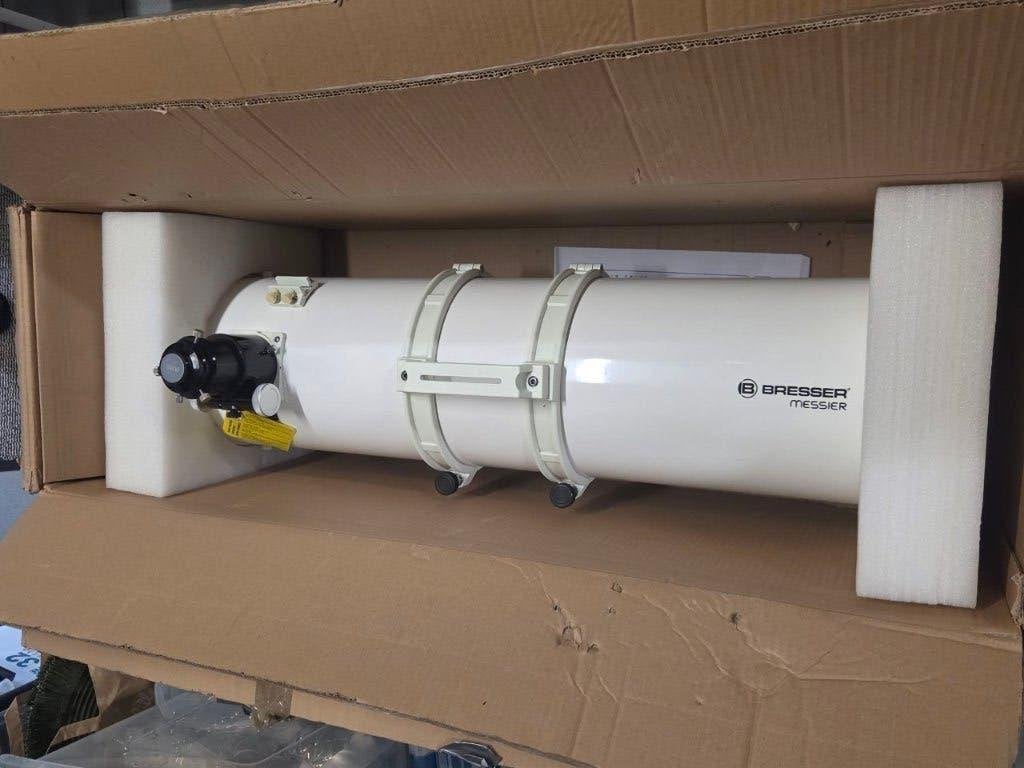 Telescoop Bresser 203/1000 +Exos-2 statief- oculairs en meer, Audio, Tv en Foto, Optische apparatuur | Telescopen, Ophalen, 200 mm of meer