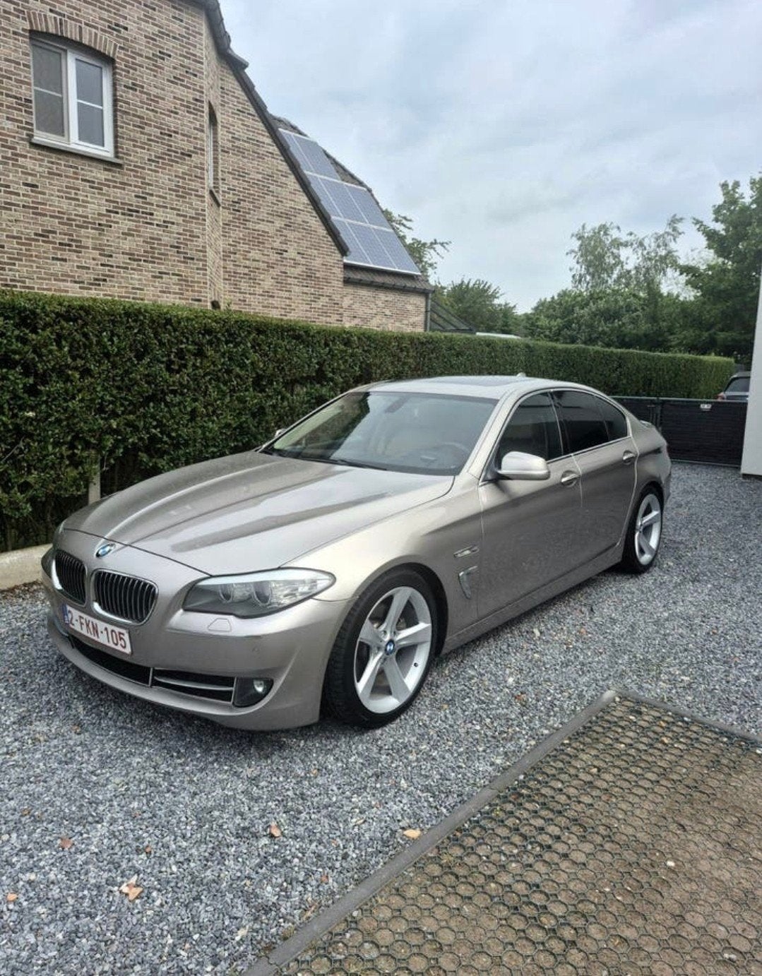 bmw 520d F10, Euro 5, Beige, Automatique, Particulier