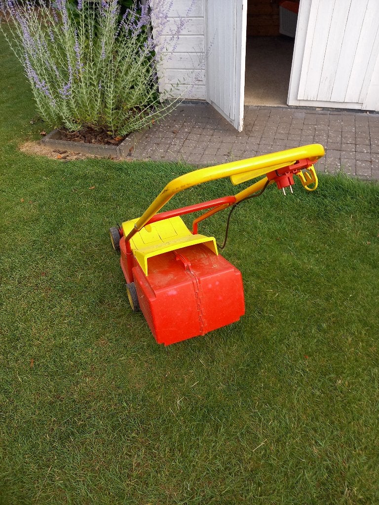 Wolf grasmaaier, Tuin en Terras, Ophalen, Cirkelmaaier, Gebruikt, Elektrische grasmaaier