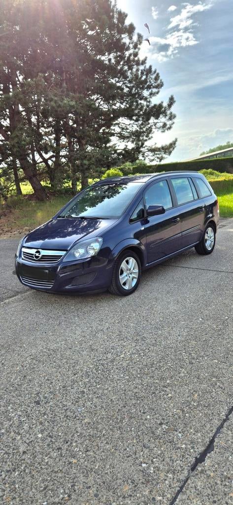 Opel Zafira 7 plaats Euro 5, Auto's, Opel, Euro 5, Monovolume, 4 cilinders, 7 zetels