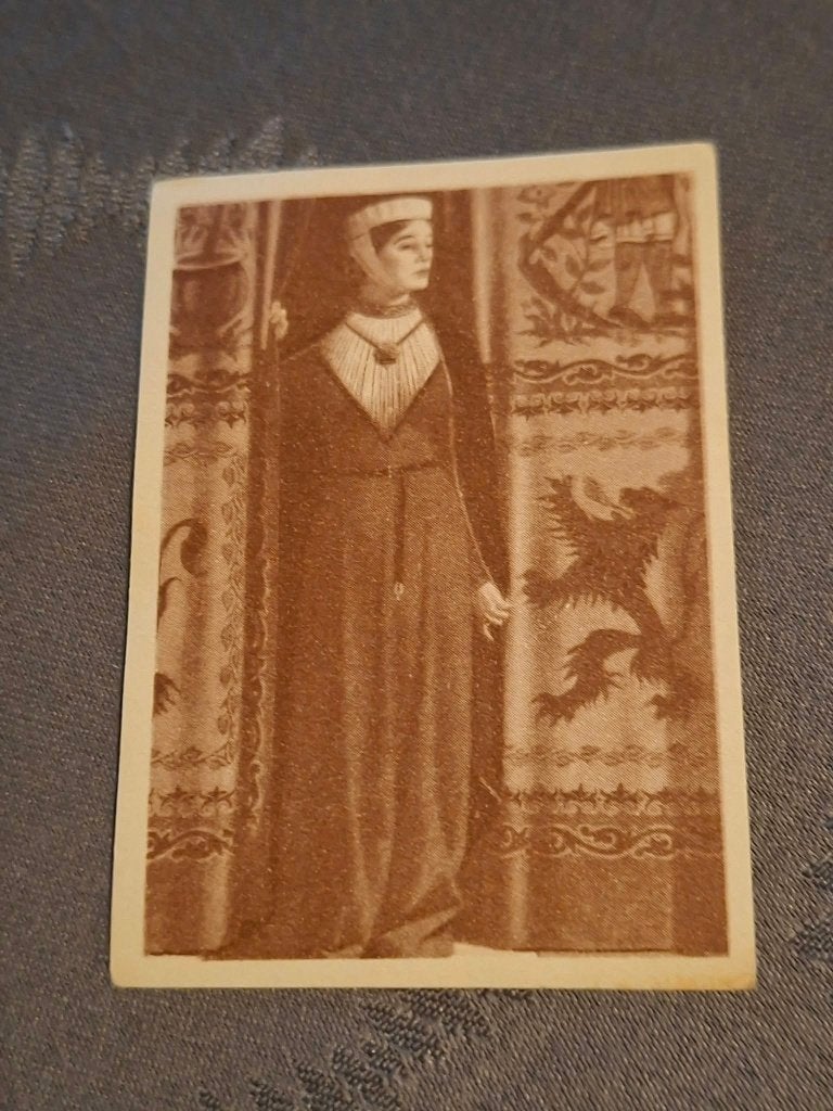 Prentje/Chromo : Margareta van Konstantinopel / Historia, Ophalen of Verzenden, Gebruikt, Overige onderwerpen, Prent