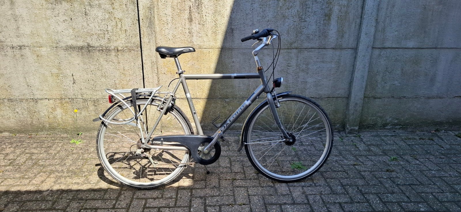 Herenfiets in Nieuwe staat amper gebruikt, Autres marques, Frein sur jante, Moins de 10 vitesses, Comme neuf