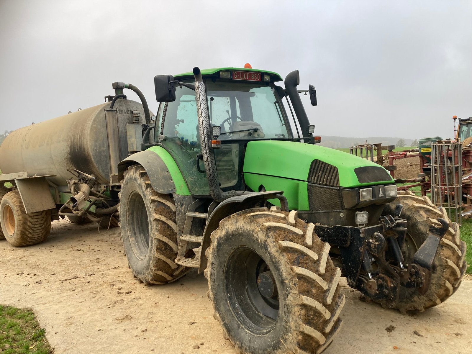 Deutz agrotron 165mk3, Ophalen