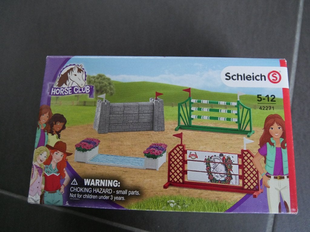 Schleich 42271 Hindernis parcours  Horse club, Verzamelen, Ophalen, Gebruikt