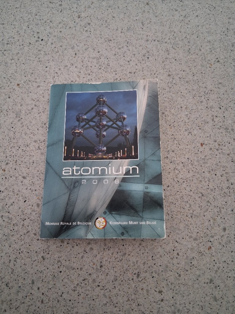2 euro België 2006 Atomium Coincard, Postzegels en Munten, Ophalen of Verzenden, België, 2 euro, Losse munt