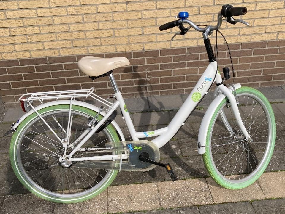 Meisjesfiets Bikefun Pure 24 inch, Fietsen en Brommers, Ophalen, Versnellingen, BikeFun Kids (BFK), Gebruikt