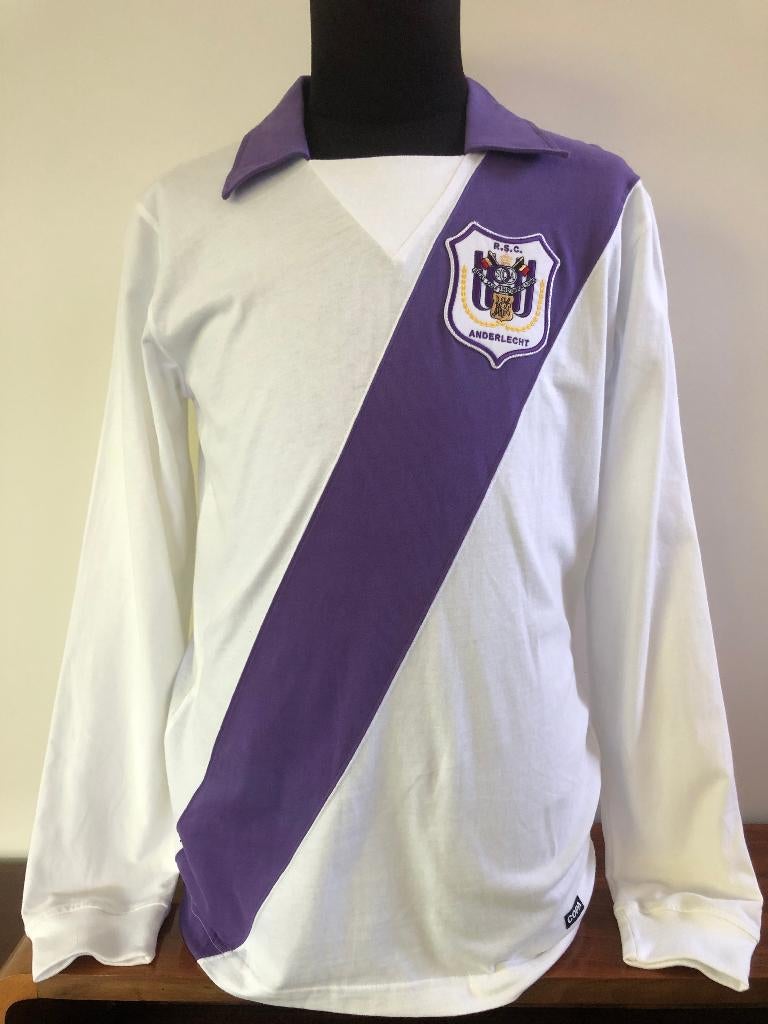 RSCA Anderlecht retro shirt maillot 1962 Bekerfinale, Ophalen of Verzenden, Zo goed als nieuw, Shirt