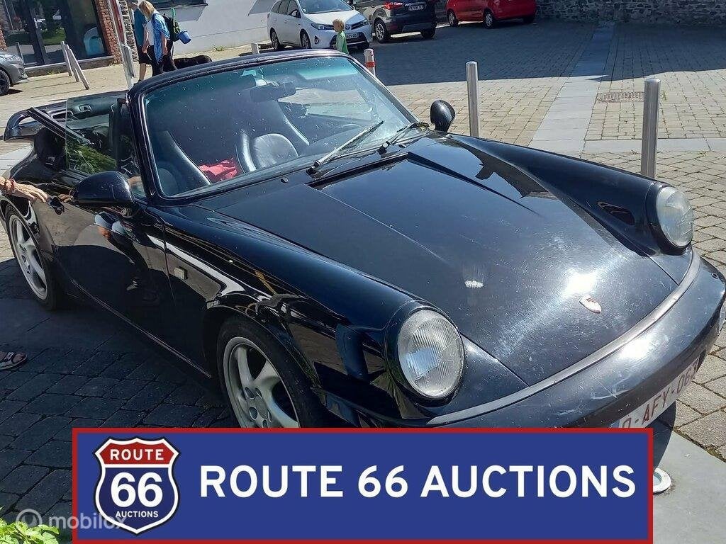 Porsche 911 Carrera Cabriolet | 1986 | Route 66 Auctions, Autos, Achat, Entreprise, Boîte manuelle, Autre carrosserie