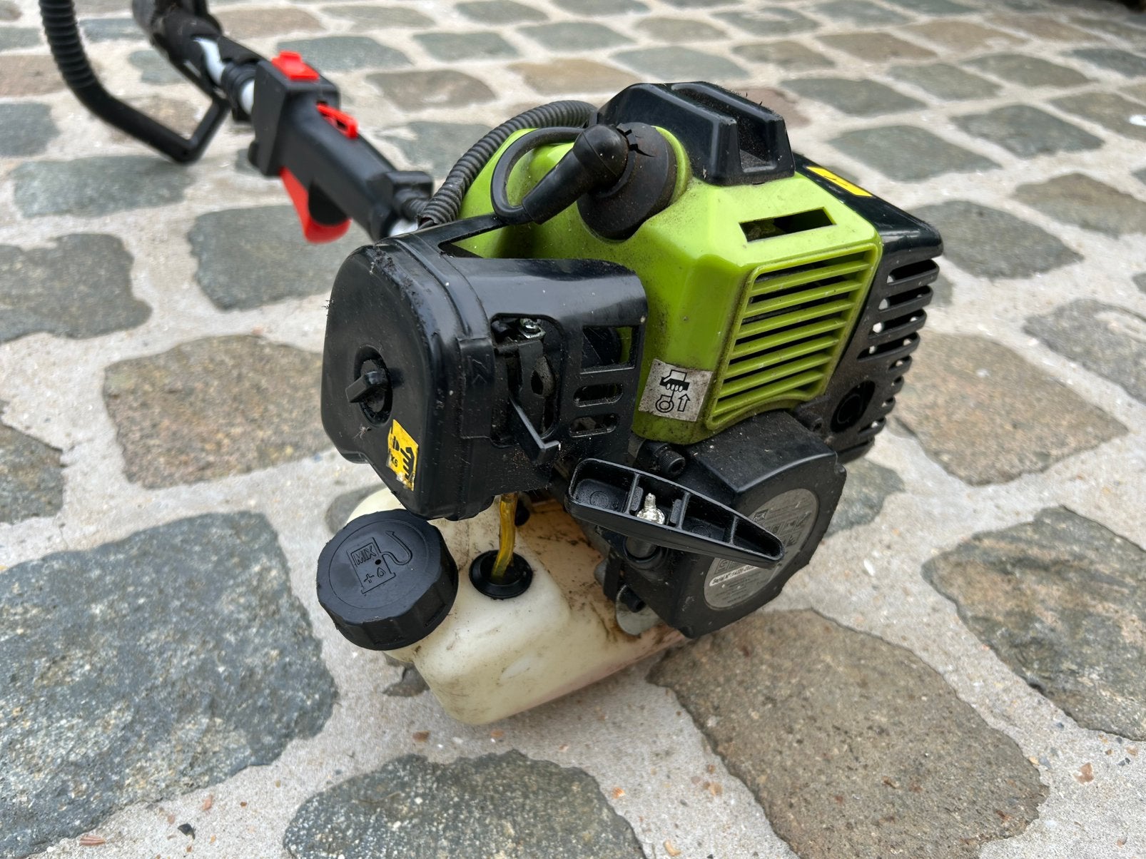 Bosmaaier en heggenschaar, Ophalen, Gebruikt, 10 tot 30 cm, Benzine