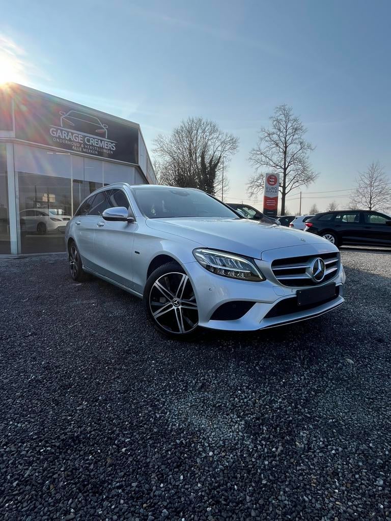 1 JAAR GARANTIE Mercedes C300de  PHEV 143kw T-9 Tronic Braek, Automaat, Achterwielaandrijving, 4 cilinders, Leder en Stof
