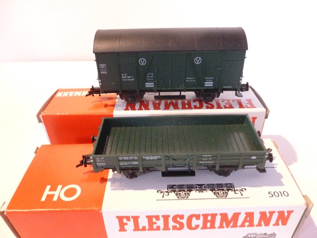 TRAINS HO, Enlèvement ou Envoi, Fleischmann, Wagon, Comme neuf