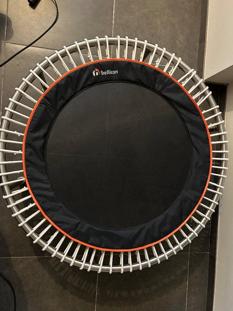 Bellicon premium trampoline, 112cm, Sport en Fitness, Ophalen, Zo goed als nieuw, Benen