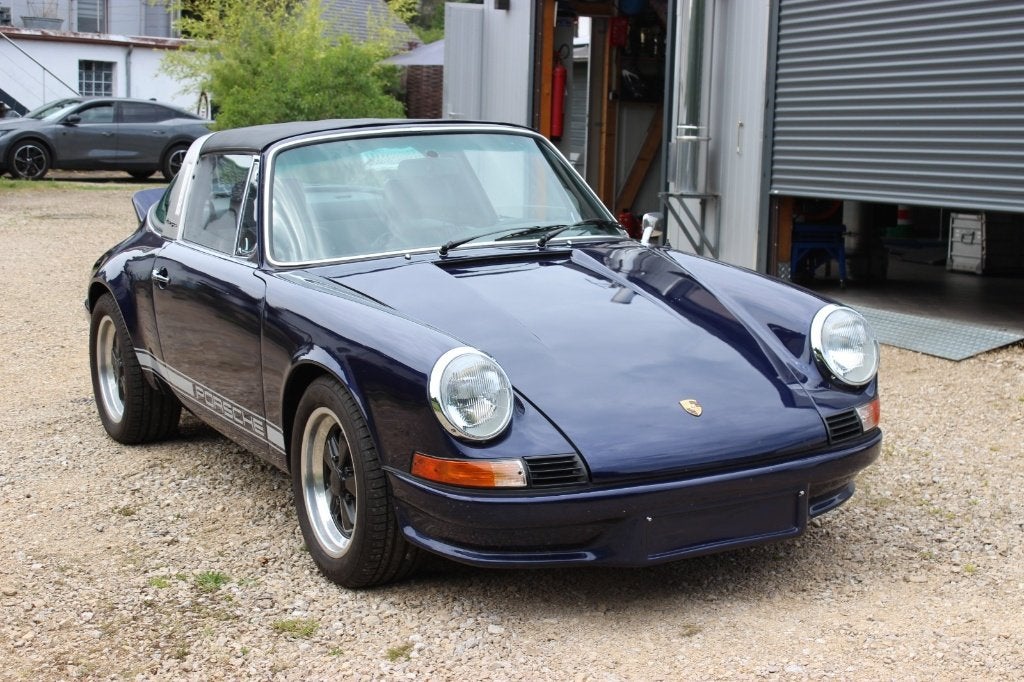 Porsche 911 T Targa 2.4 F-serie, Auto's, Porsche, Automaat, Achterwielaandrijving, Zwart, Cabriolet