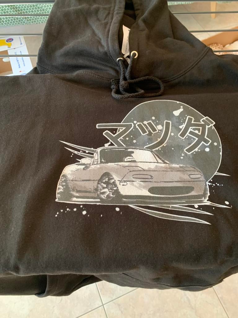 Sweat à capuche noir - Taille XXL Mazda MX5 NA, Vêtements | Hommes, Vêtements Homme Autre, Enlèvement ou Envoi, Neuf
