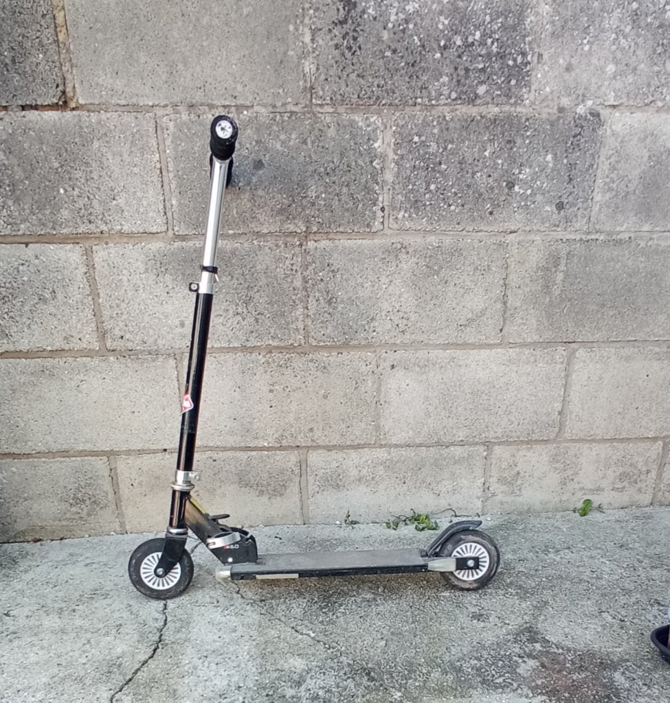 Trotinette pour enfant à énergie physique, Vélos & Vélomoteurs, Trottinettes, Enlèvement, Utilisé, Autres types