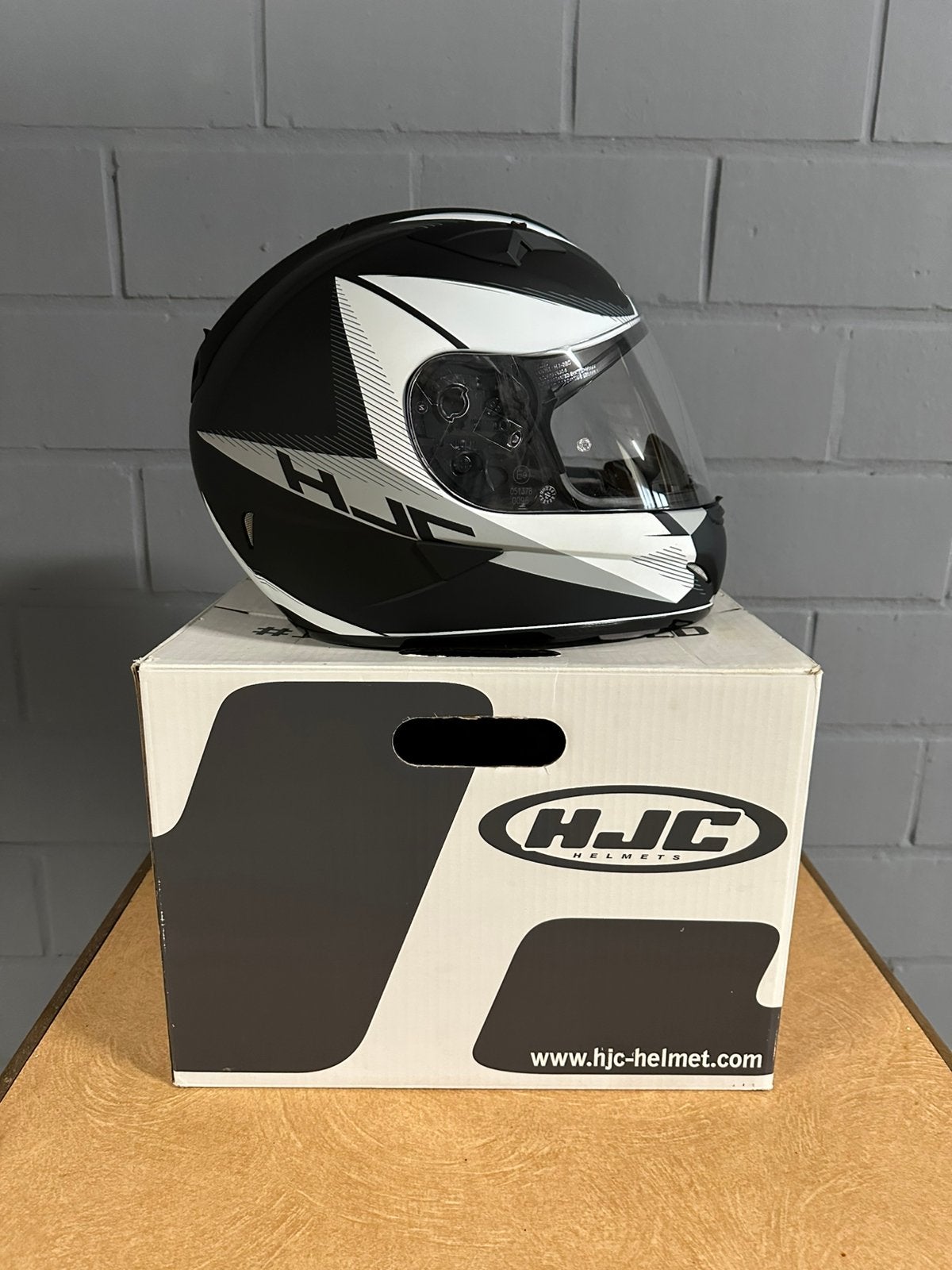 Motorhelm HJC TR-1 Zo goed als nieuw, Motoren, Ophalen, XS, Dames, HJC