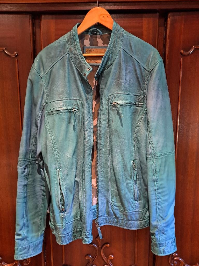! ! ! GILET EN CUIR RICHA TAILLE 3XL ! ! !, Seconde main, Manteau | cuir, Hommes, Richa