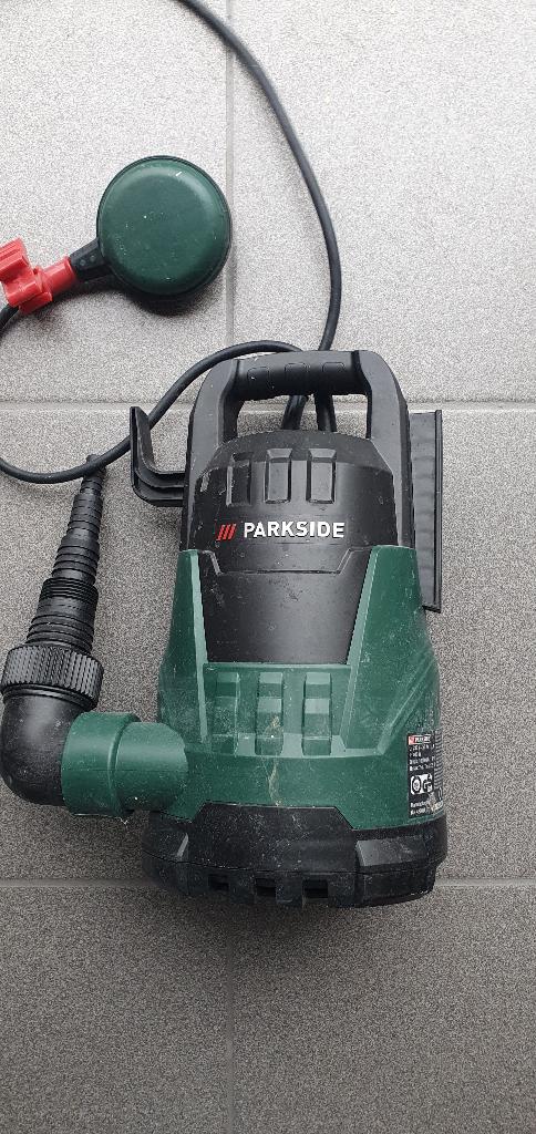 Pompe submersible Parkside PTPK 400 B1, Enlèvement ou Envoi, Utilisé, Électrique, Pompe à eaux claires