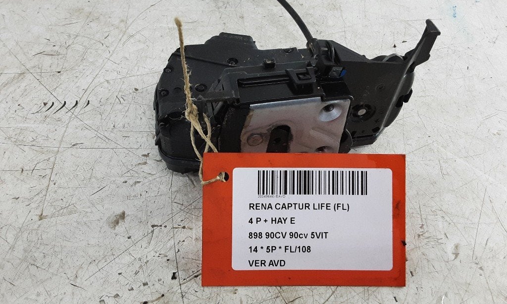 PORTIERSLOT RECHTS VOOR Renault Captur I (2R) (40627224), Auto-onderdelen, Carrosserie, Renault, Voor, Rechts, Gebruikt