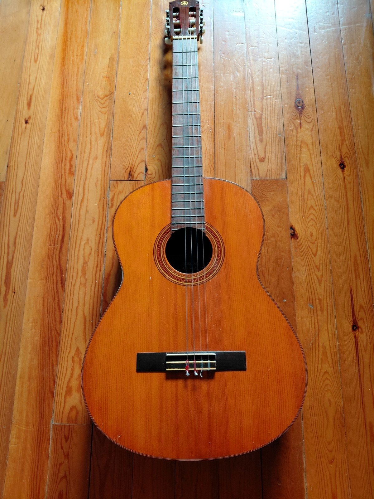 Yamaha gitaar G 50 - A (1969-1972), Muziek en Instrumenten, Ophalen, Zo goed als nieuw, Klassieke of Spaanse gitaar
