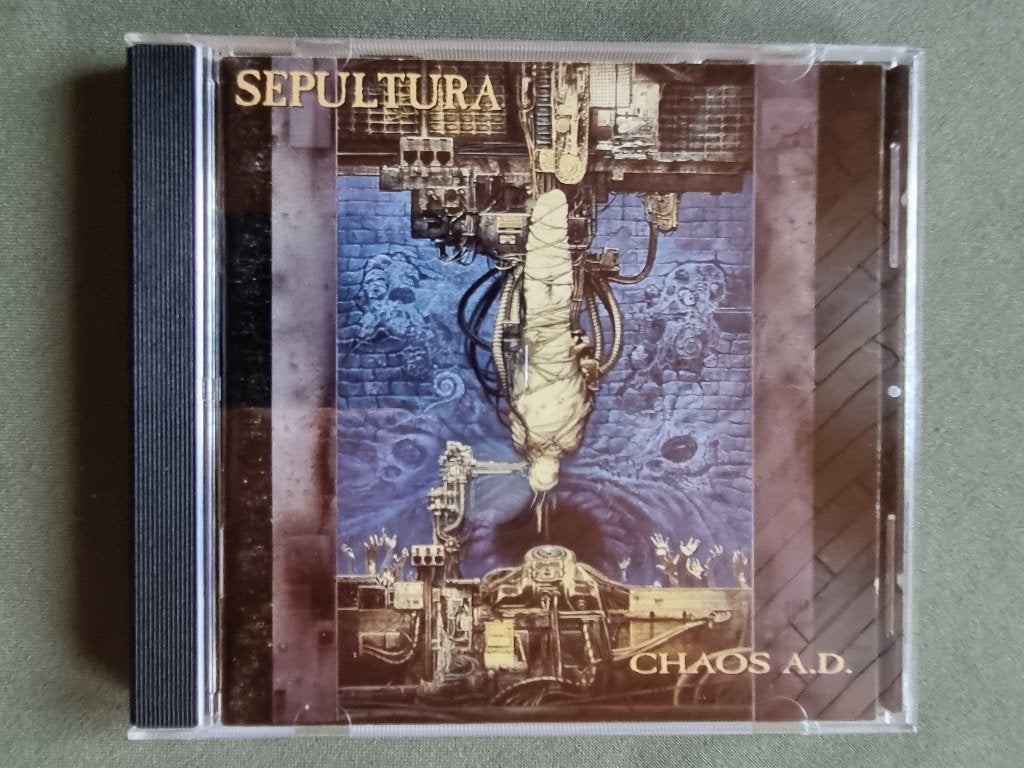 Sepultura – Chaos A.D. (USA CD Bonus Tracks, Cavalera), CD & DVD, Enlèvement ou Envoi, Metal, Album, Avec titres bonus