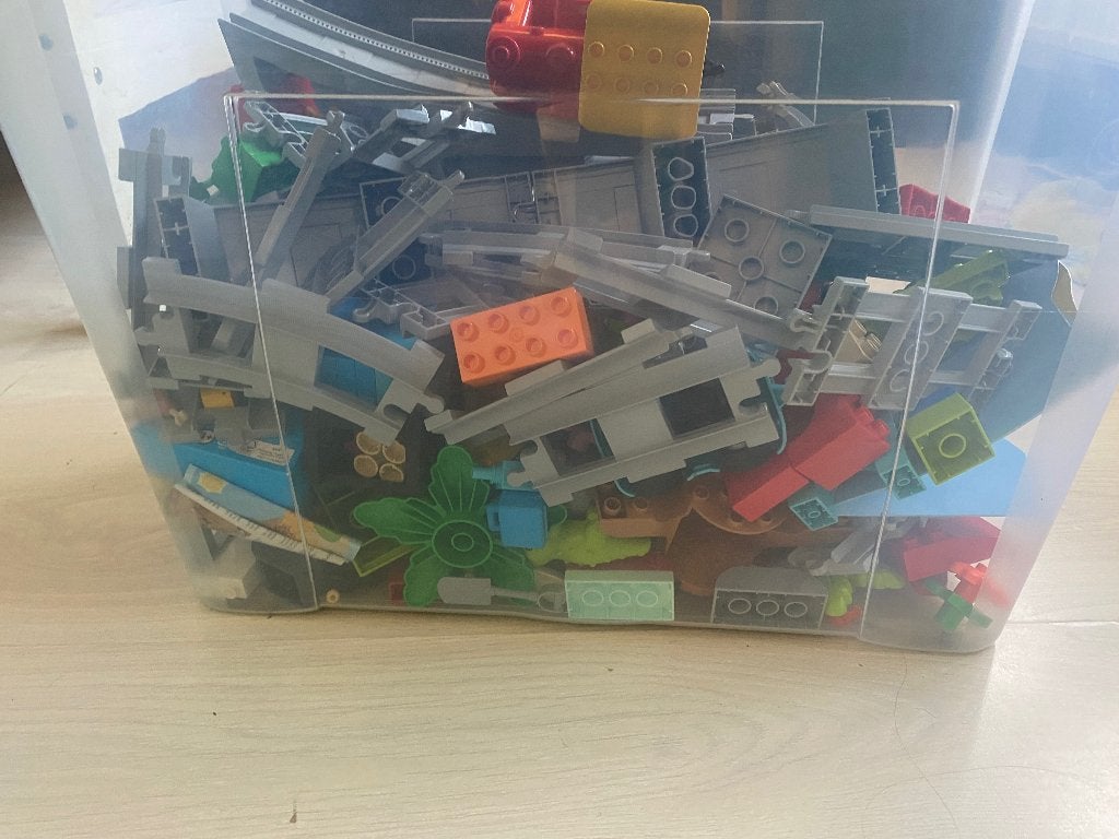Duplo treinspoor, jungle, diertjes,…, Enlèvement, Comme neuf, Duplo