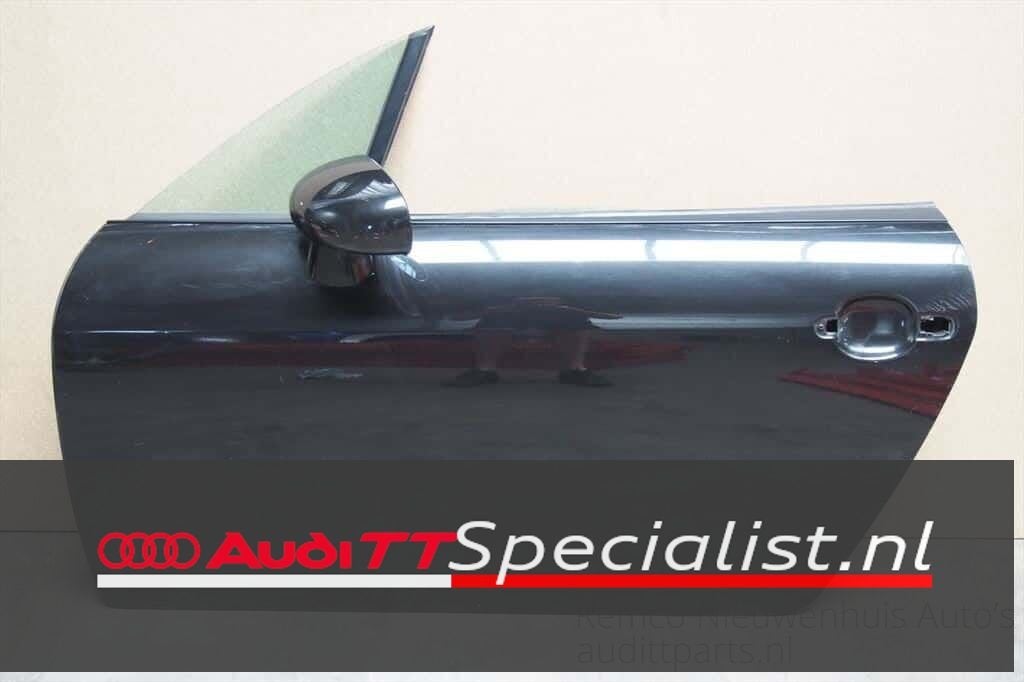 Linker voor portier zwart Audi TT Roadster/Cabrio, Ophalen, Gebruikt, -, Deur