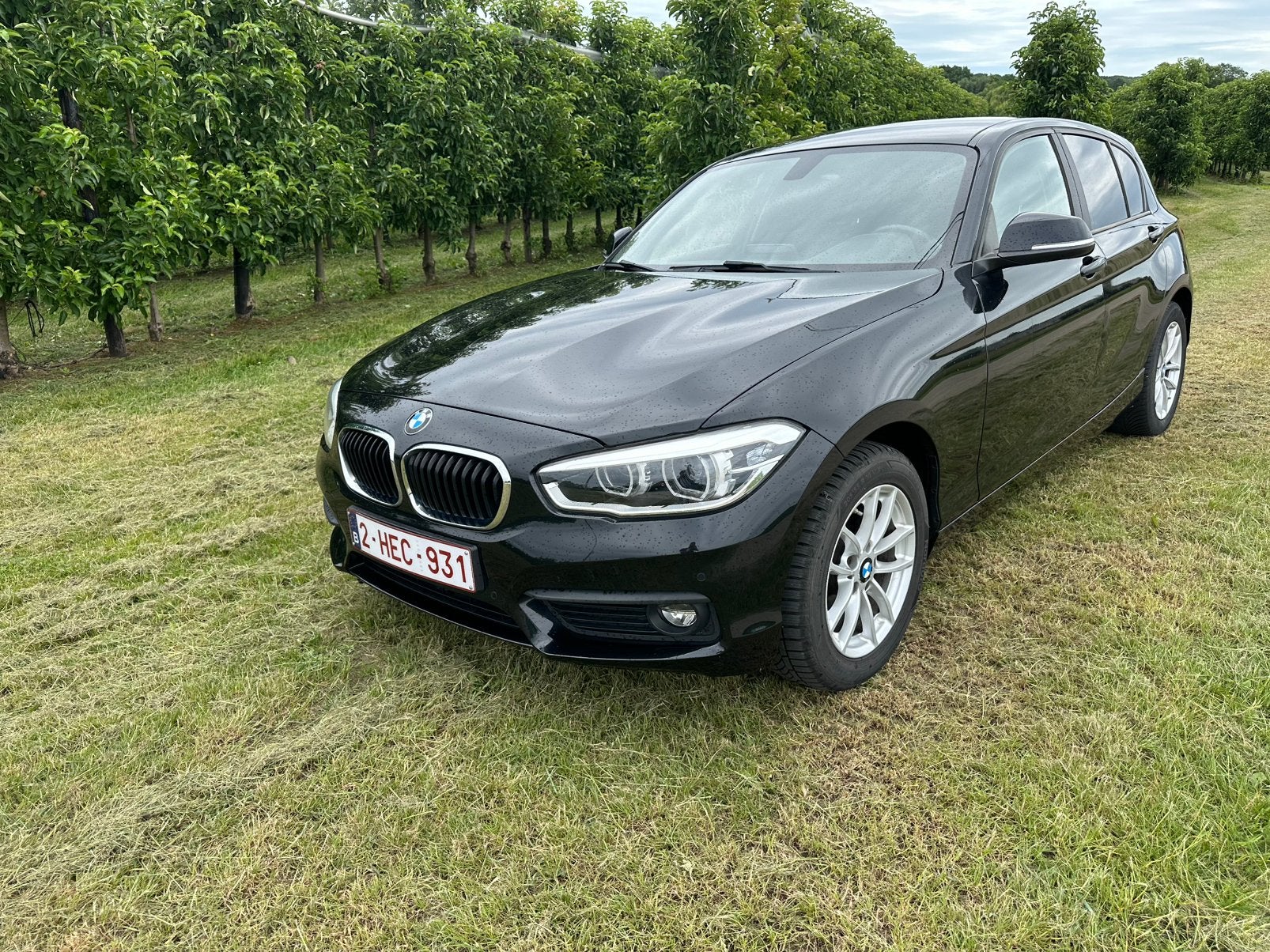 BMW 116i, Auto's, Zwart, Handgeschakeld, 5 deurs, Particulier