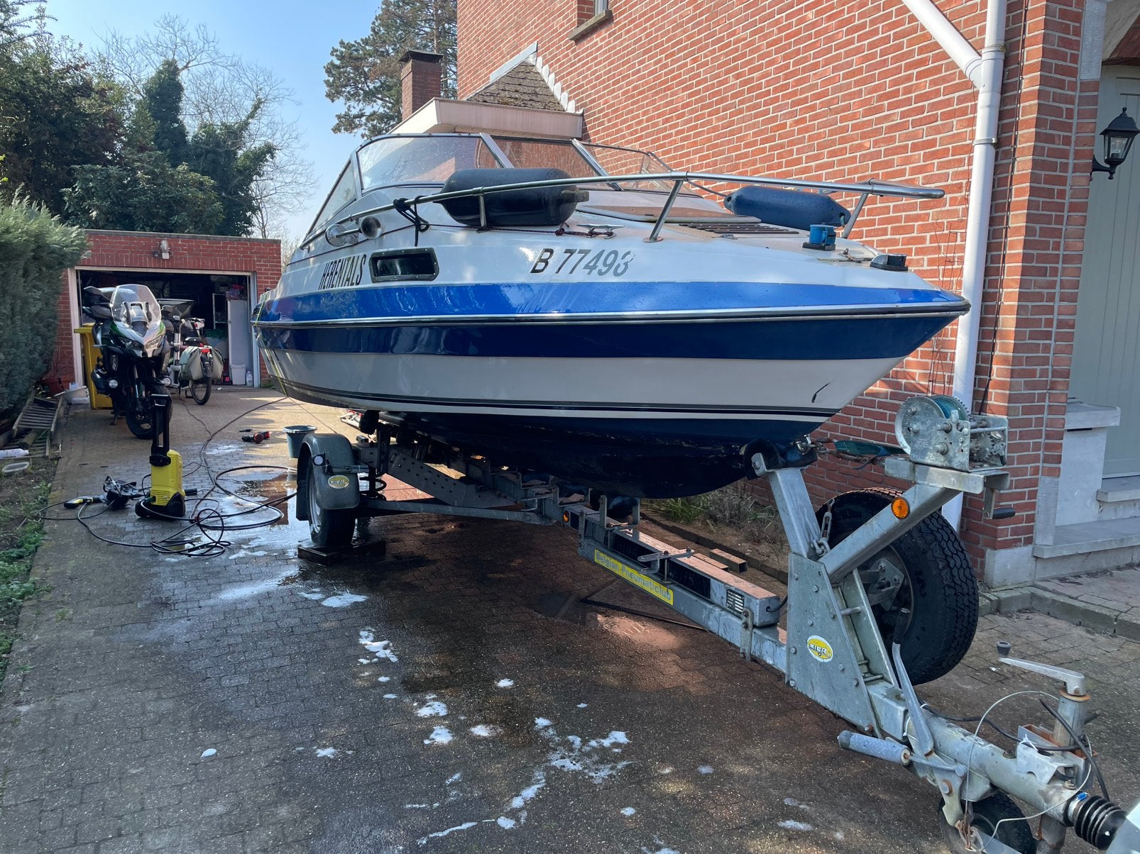 Invader 50pk, Watersport en Boten, Speedboten, Ophalen, Zo goed als nieuw