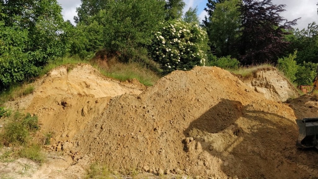 Gele aanvulgrond, Jardin & Terrasse, Sable, Enlèvement, Utilisé, Sable pour remblai