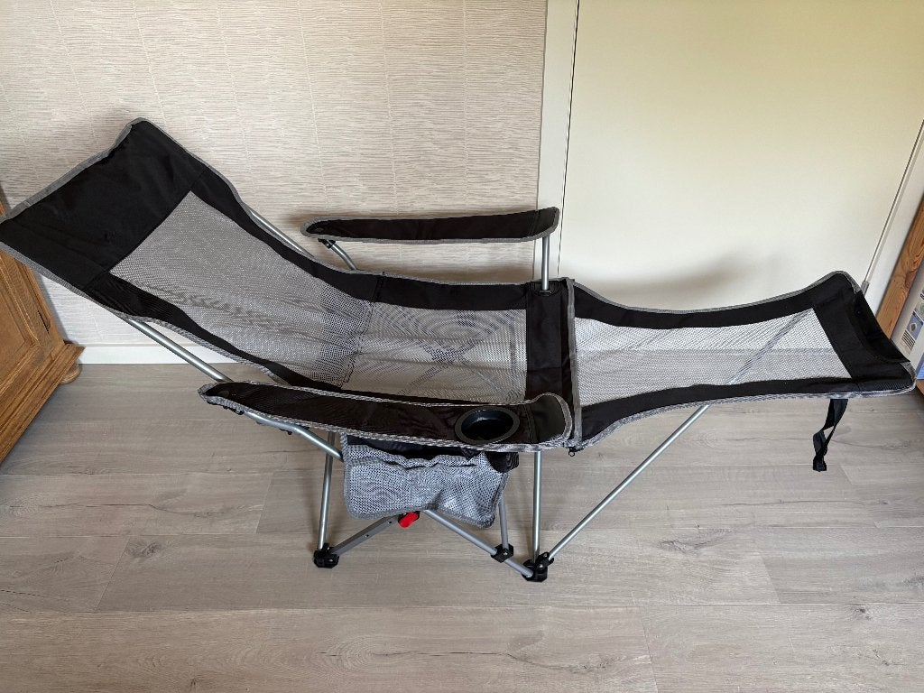 Zit/lig campingvouwstoel, Ophalen, Zo goed als nieuw, Campingstoel