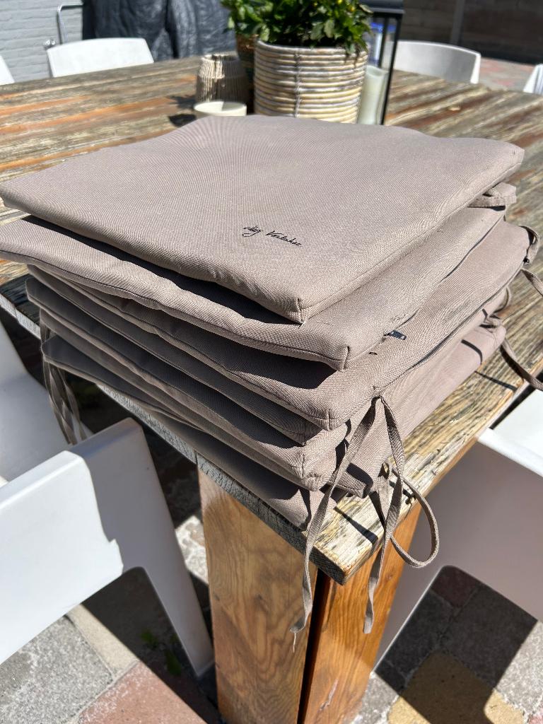 Tuinstoel kussens, Tuin en Terras, Ophalen, Gebruikt