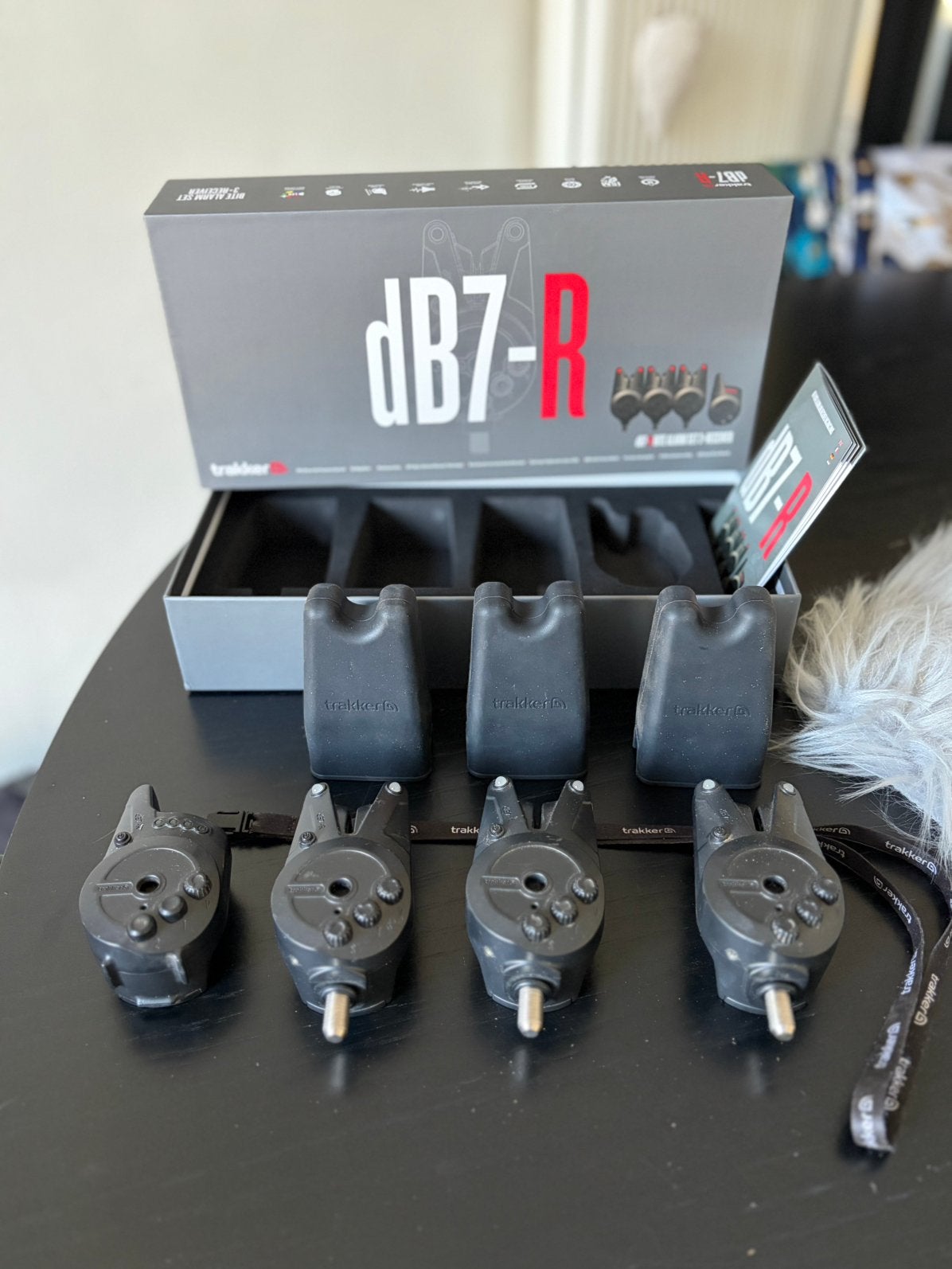 Trakker dB7-R Beetmelderset 3+1 Compleet, Watersport en Boten, Ophalen, Zo goed als nieuw