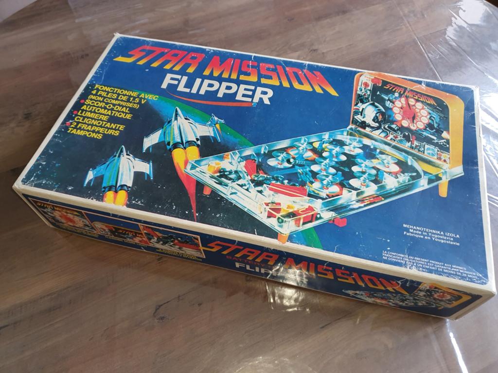 Vintage flipper star mision, Verzamelen, Speelgoed, Ophalen
