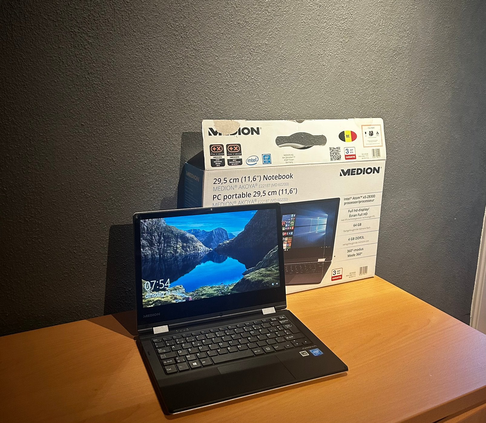 Notebook/laptop, Ophalen, Zo goed als nieuw, 4 GB