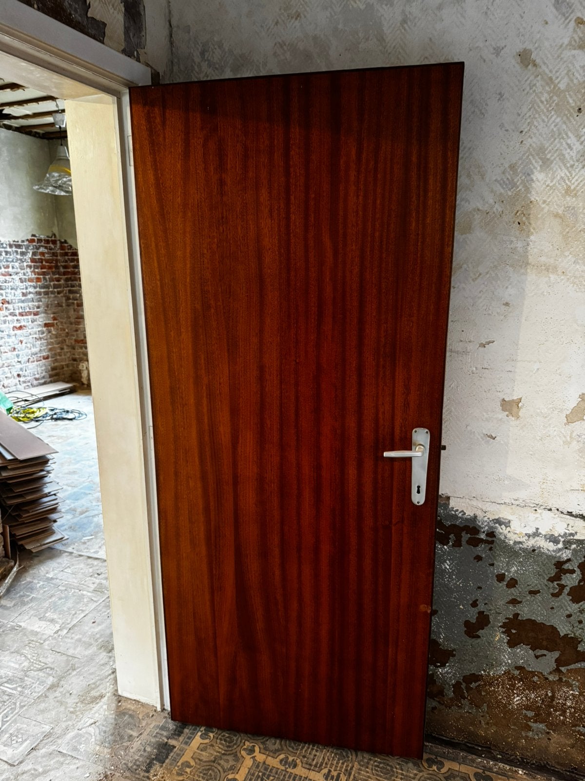 4 deuren, Gebruikt, 150 tot 225 cm, Hout, Ophalen