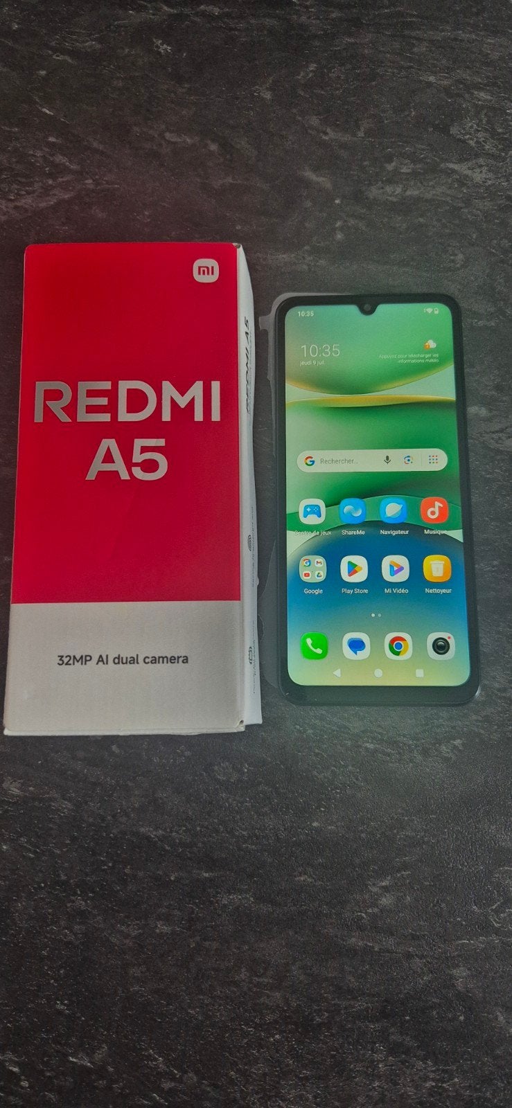 Xiaomi redmi a5, Enlèvement