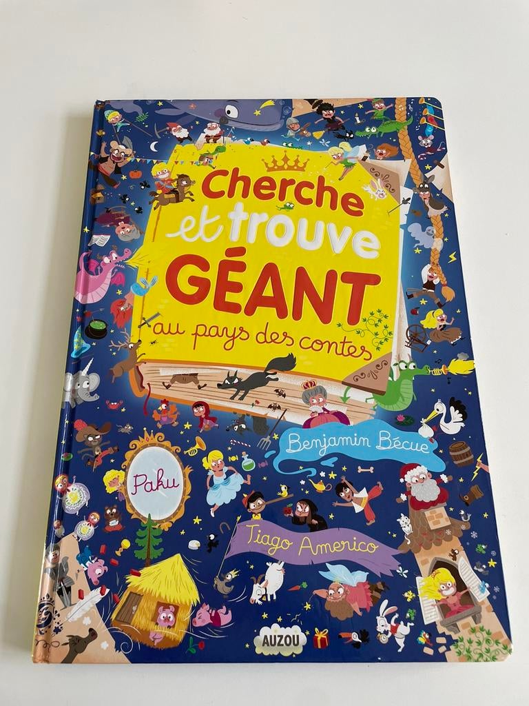 Cherche et trouve geant aux pays des contes, Ophalen of Verzenden, Gelezen