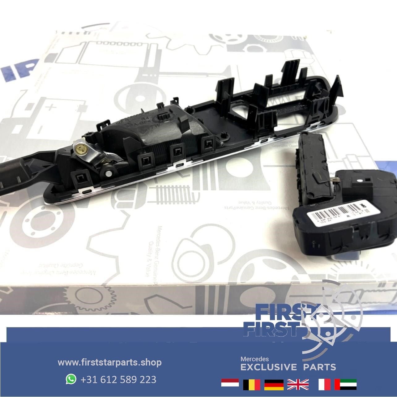 W176 W117 W156 AMG STOELBEDIENING KNOPPEN DEURPANEEL Mercede, Auto-onderdelen, Gebruikt, -, Ophalen of Verzenden, -